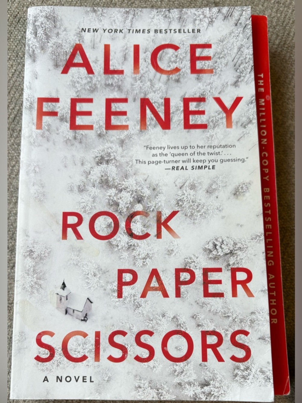 Rock Paper Scissors by Alice Feeney